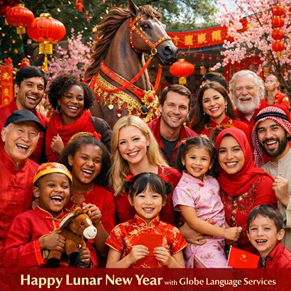 Happy New Year to all Globe Language Customers